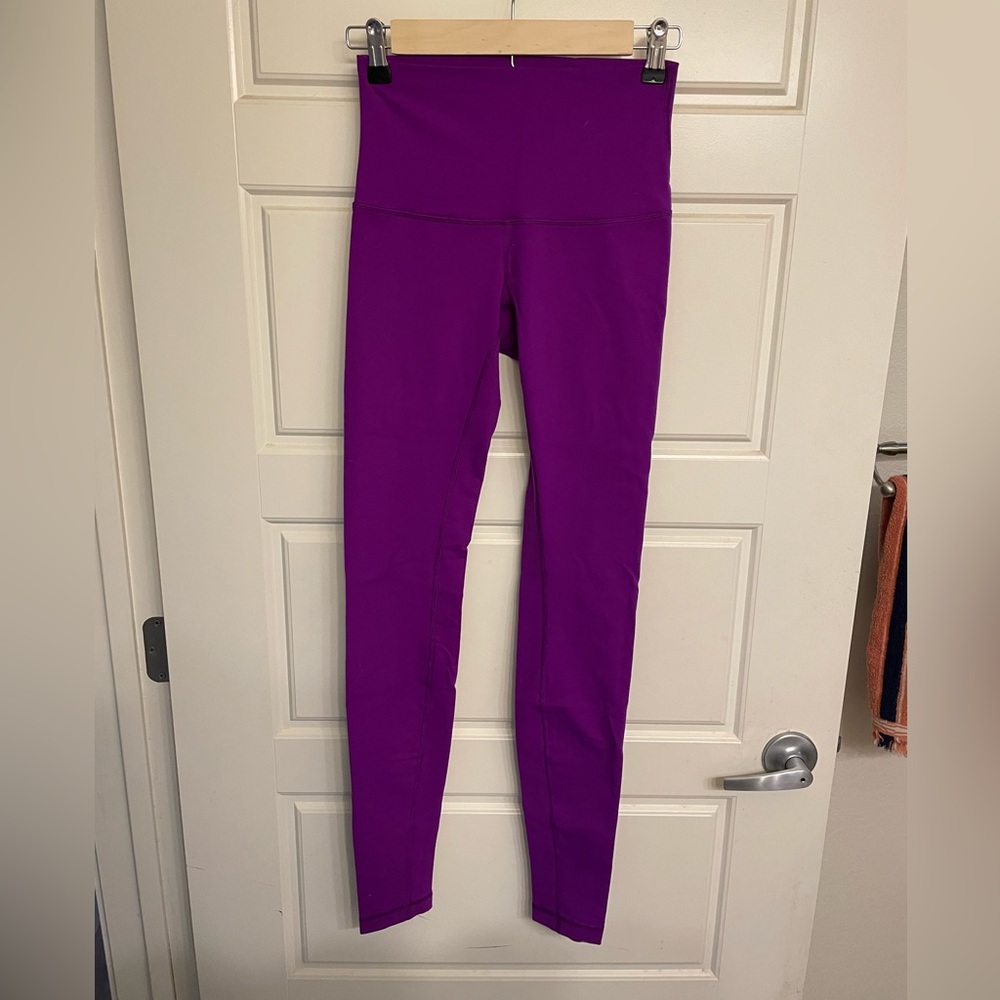 purple lululemon leggings